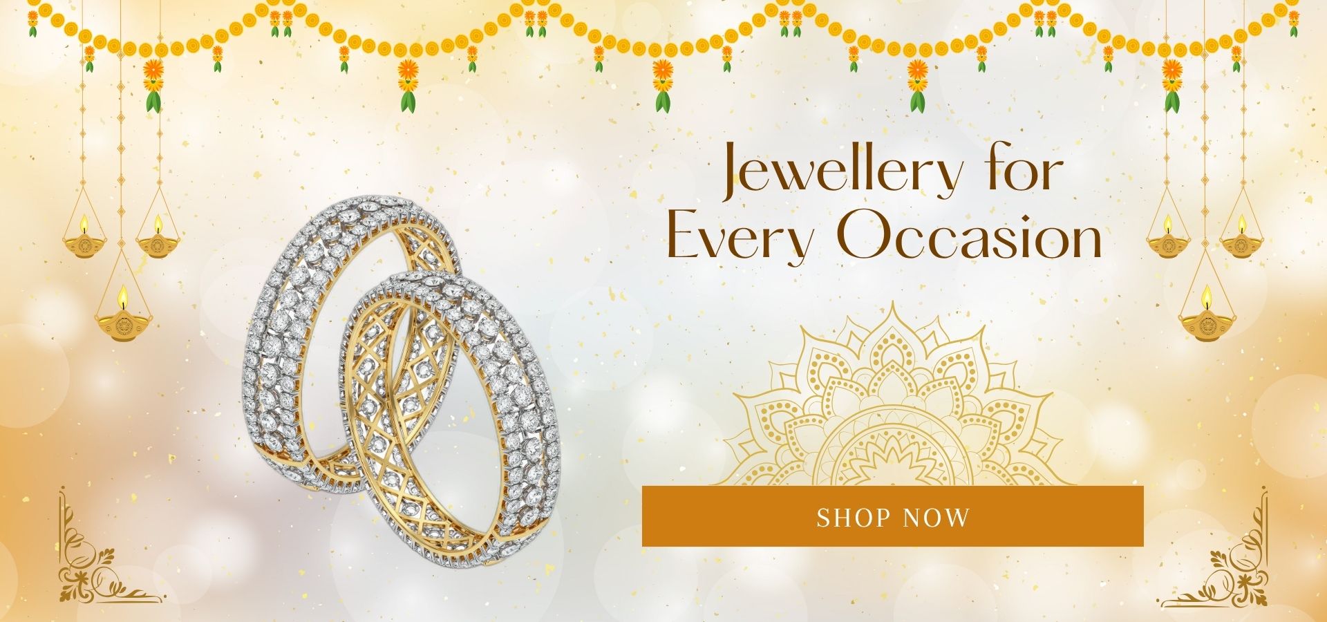 Luxury jewellery banner